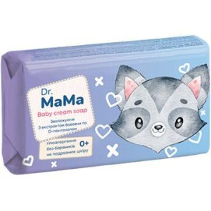 Muilas "Dr. MAMA" vaikams  su medvilnės ekstraktu ir D-pantenoliu 90g.